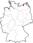 Karte Sanitz bei Rostock